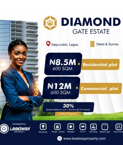 Diamond Gate Ibeju Lekki Flyer by Leadway Property