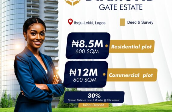 Diamond Gate Ibeju Lekki Flyer by Leadway Property